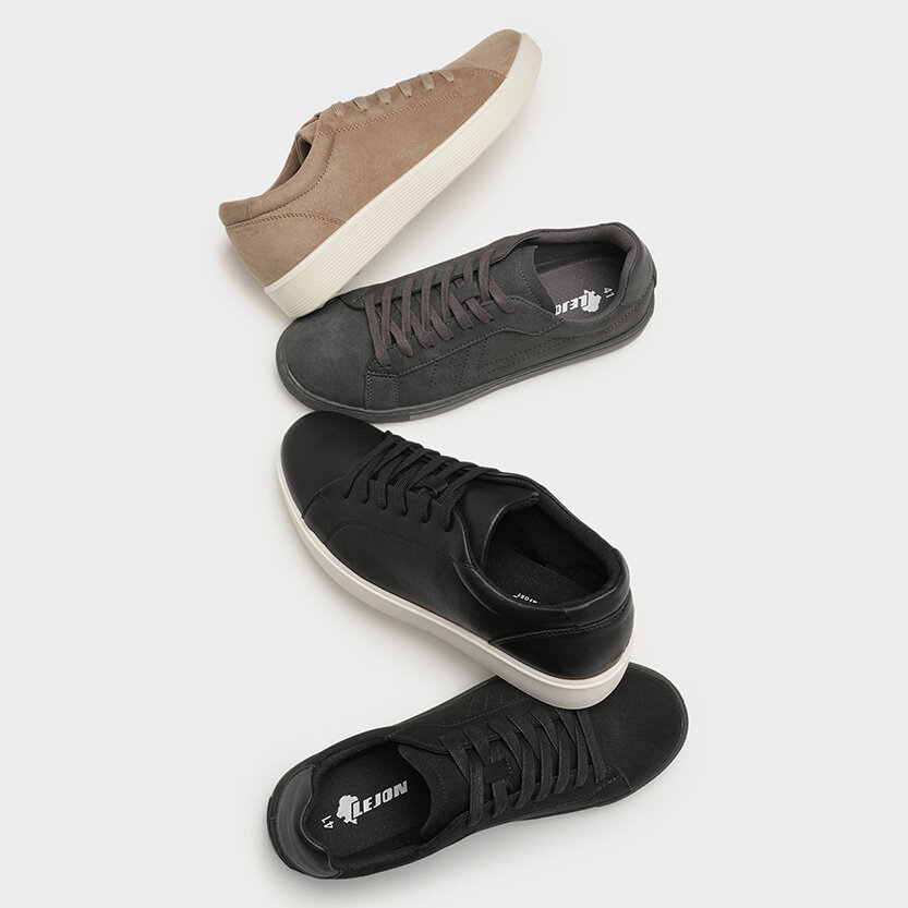 Hösten sneakers i olika färger för herr
