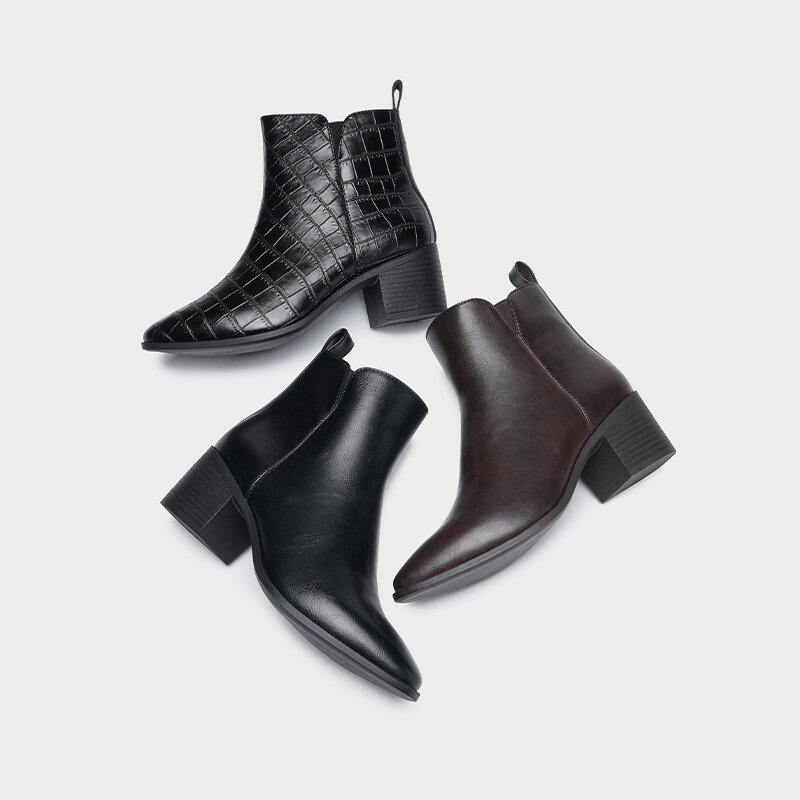 Snygga, prisvärda boots för dam