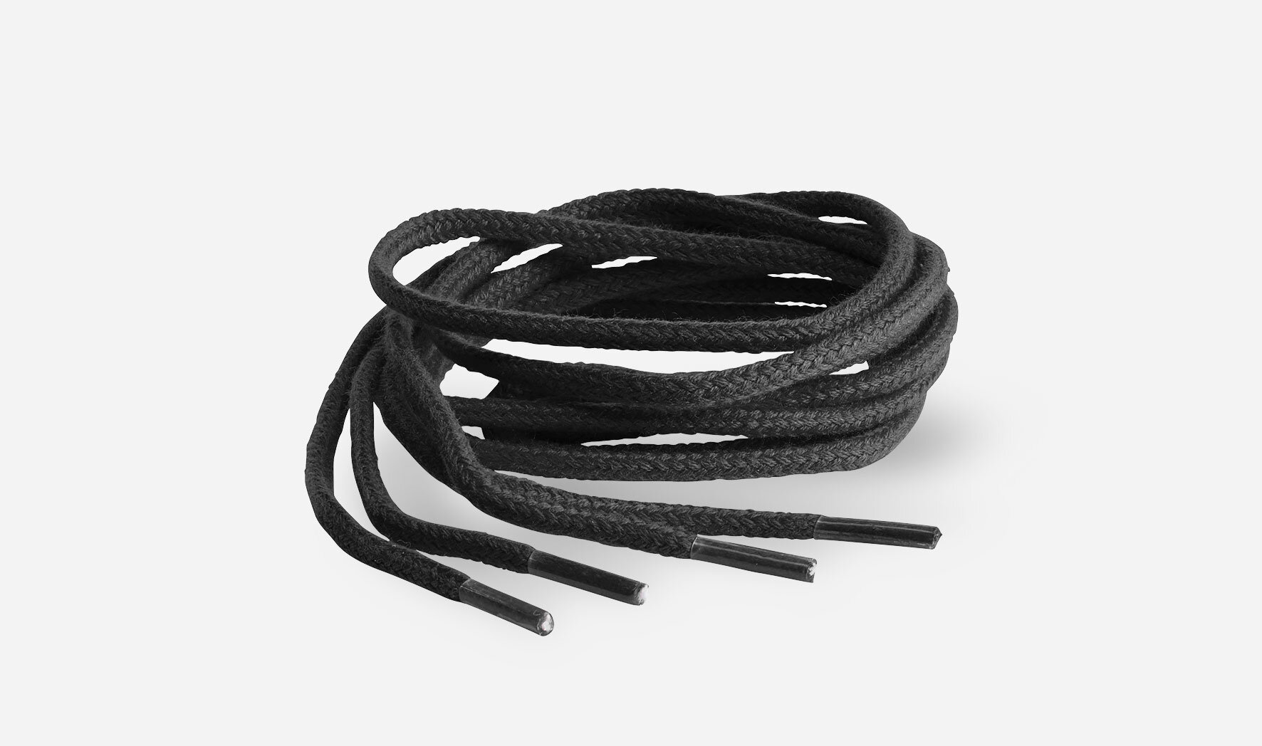 Skosnören Svart 120cm