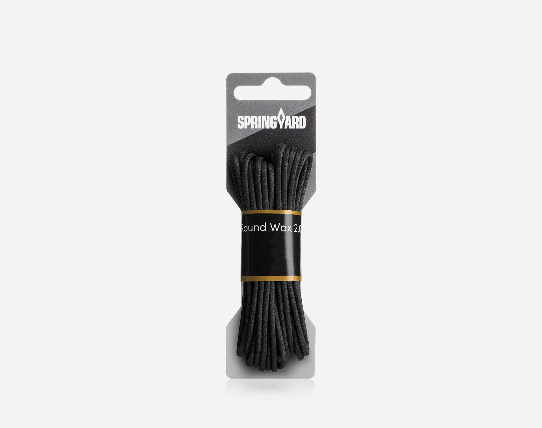 SPRINGYARD, Skosnören Svart 60cm Svarta