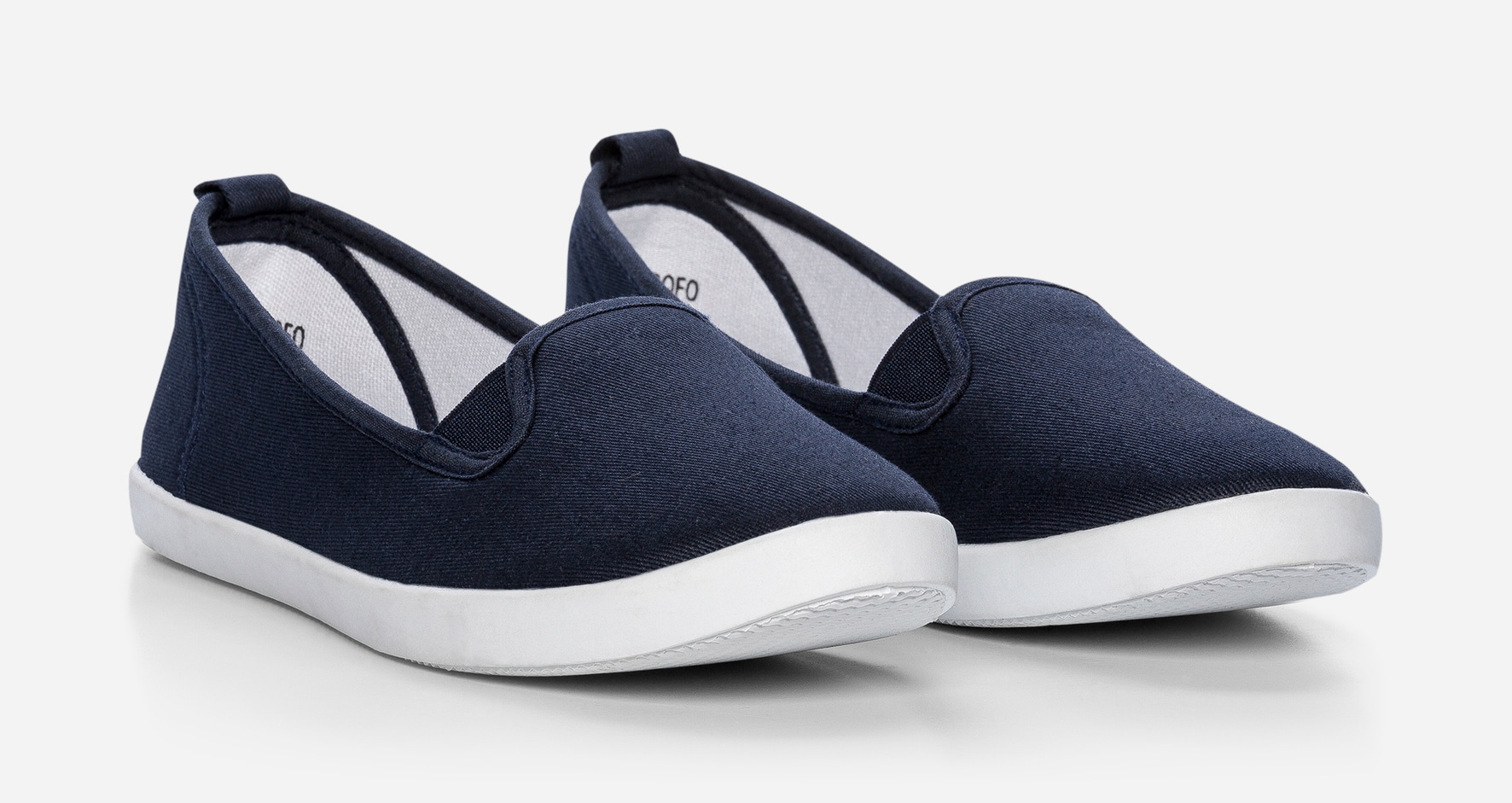 ALLEY, Tygskor Blåa