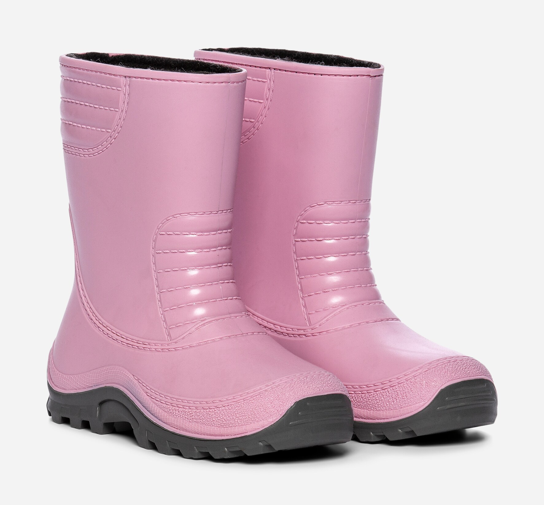LEJON, Varmfodrade gummistövlar Rosa