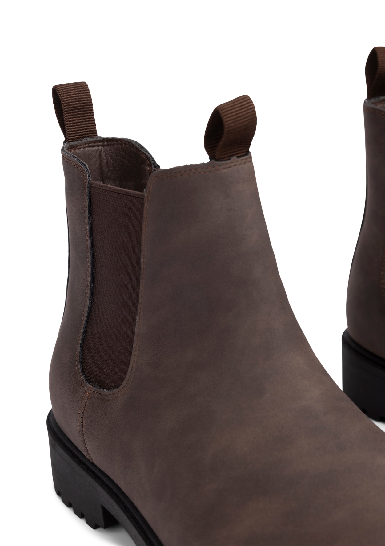 LEJON, Varmfodrade chelseaboots Bruna