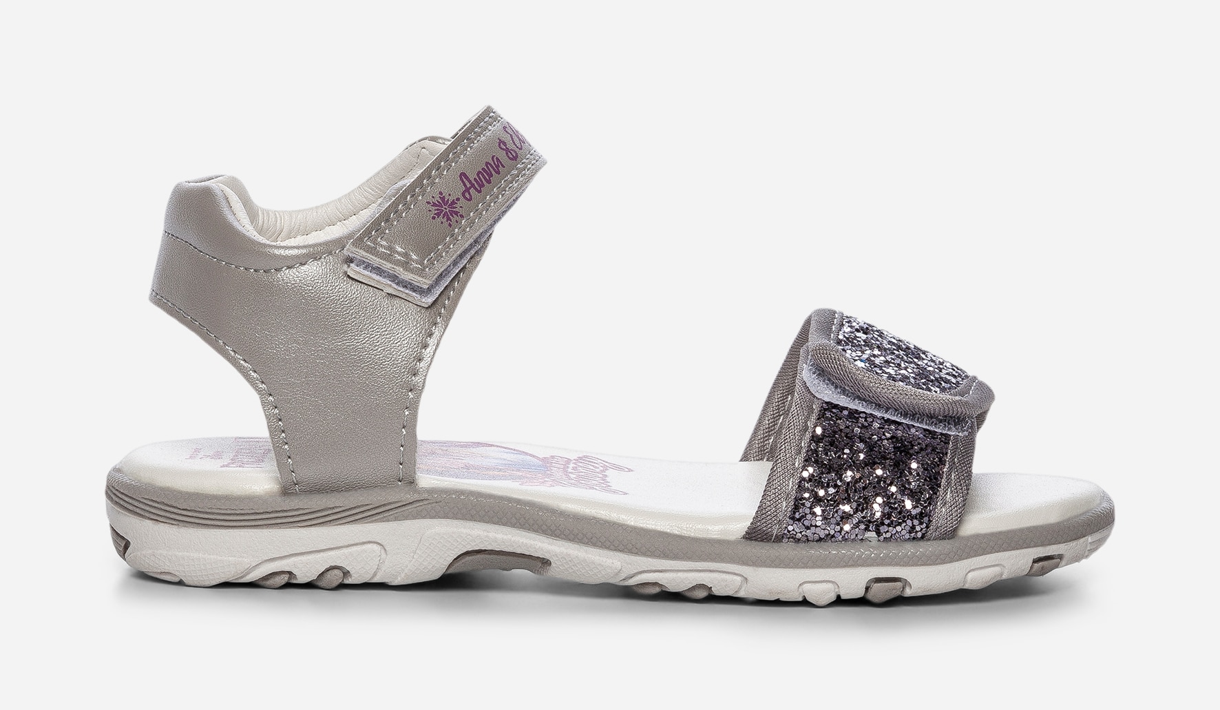 FROZEN, Sandaler Metallfärgade