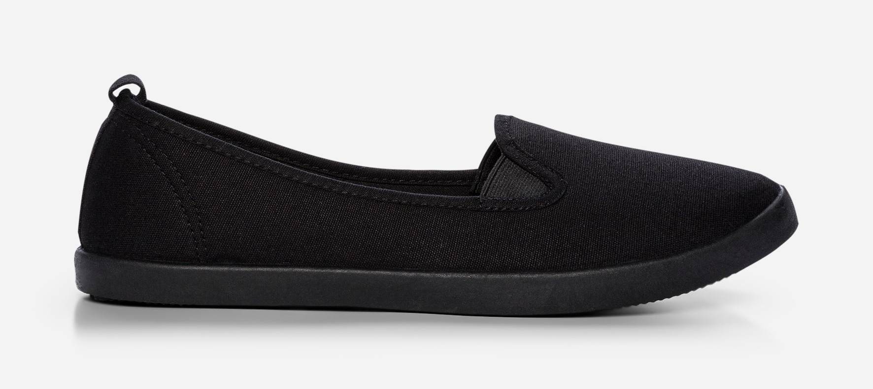 ALLEY, Tygskor Svarta