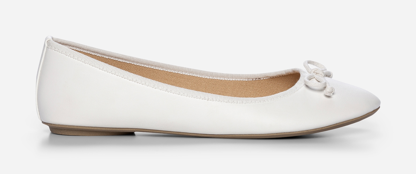 ALLEY, Ballerinaskor Vita