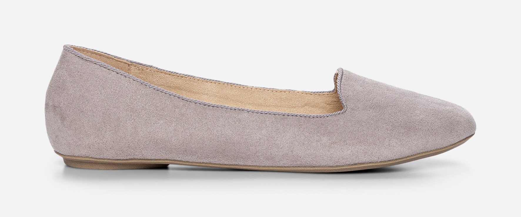 ALLEY, Ballerinaskor Gråa