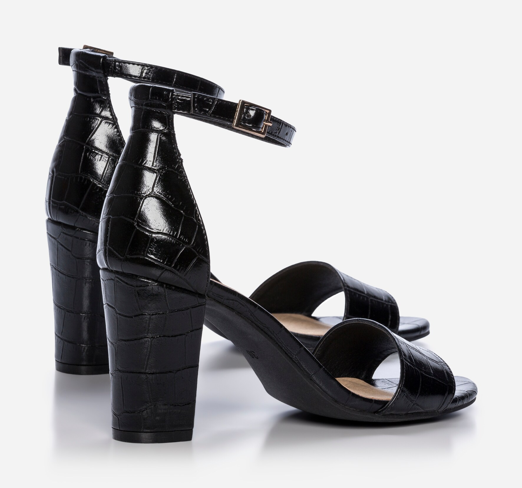 ALLEY, Sandaletter Svarta