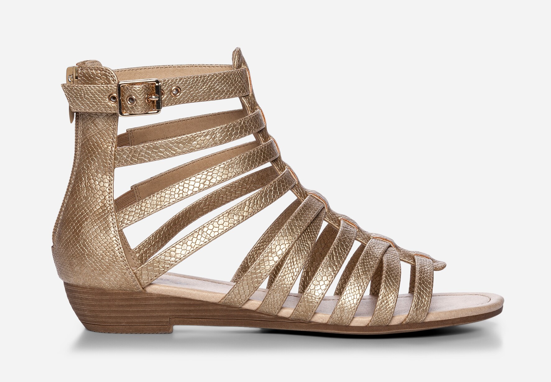 ALLEY, Sandaler Metallfärgade