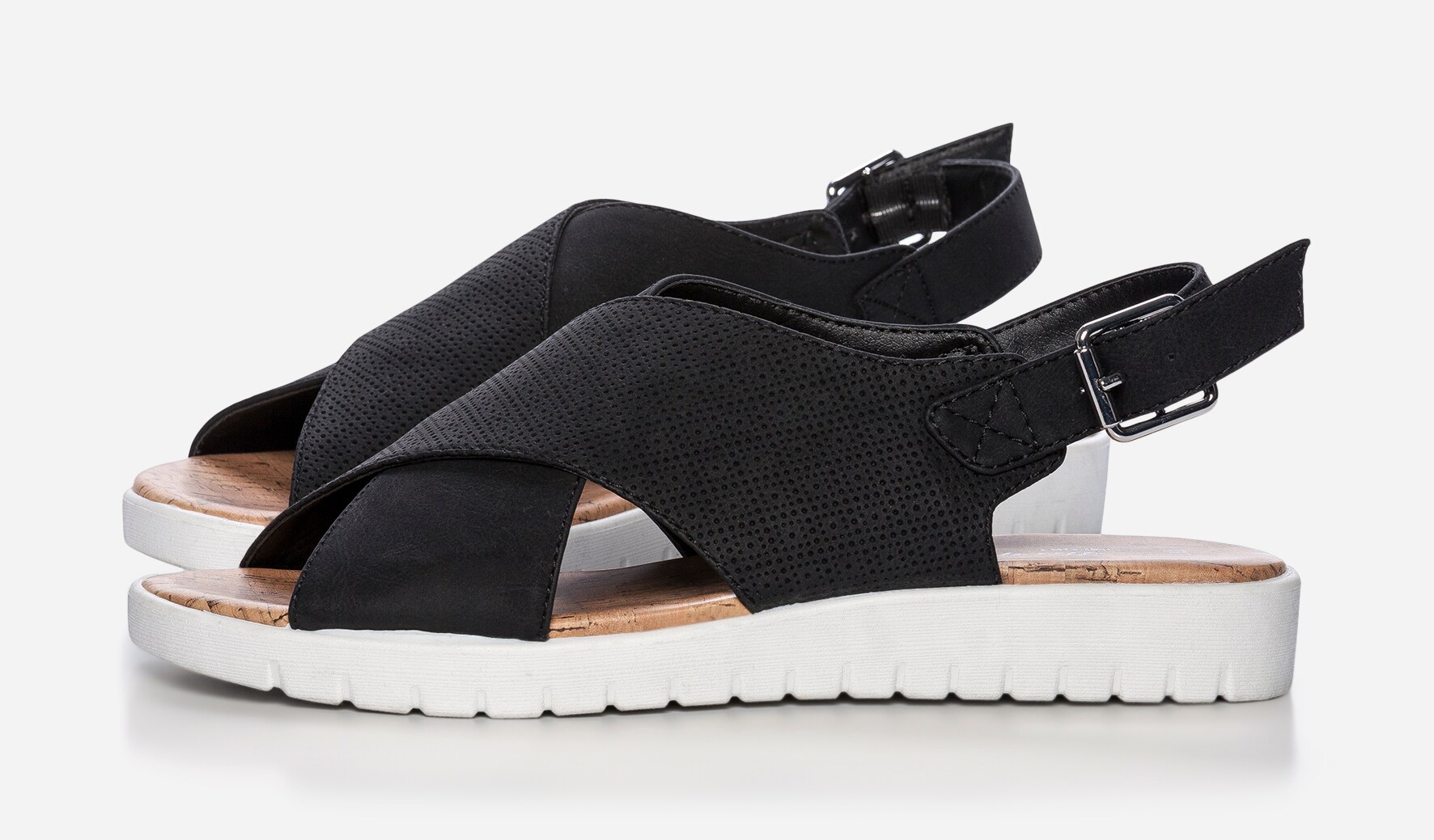 ALLEY COMFORT, Sandaler Svarta