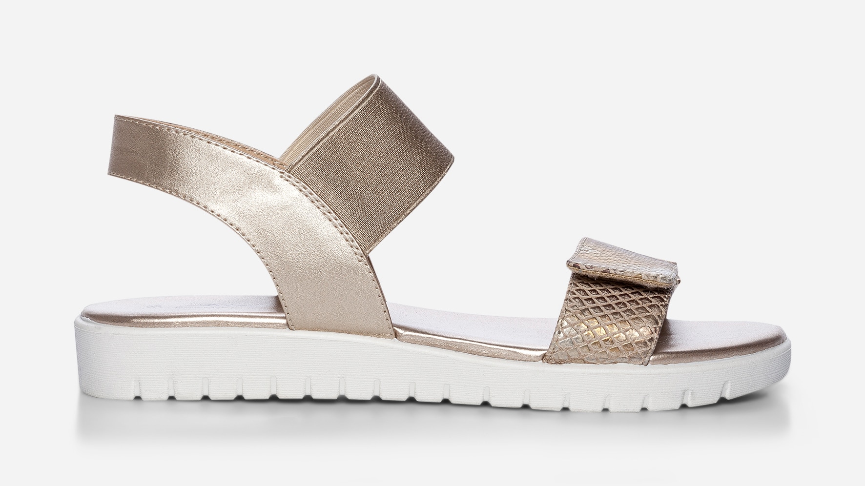 ALLEY COMFORT, Sandaler Metallfärgade