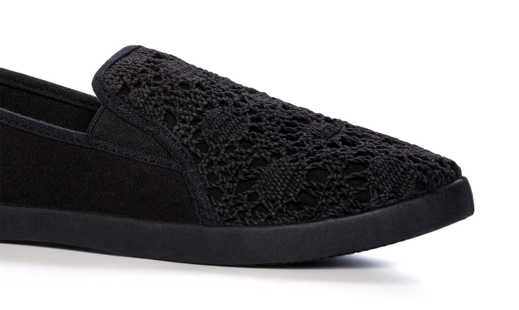 ALLEY, Tygskor Svarta