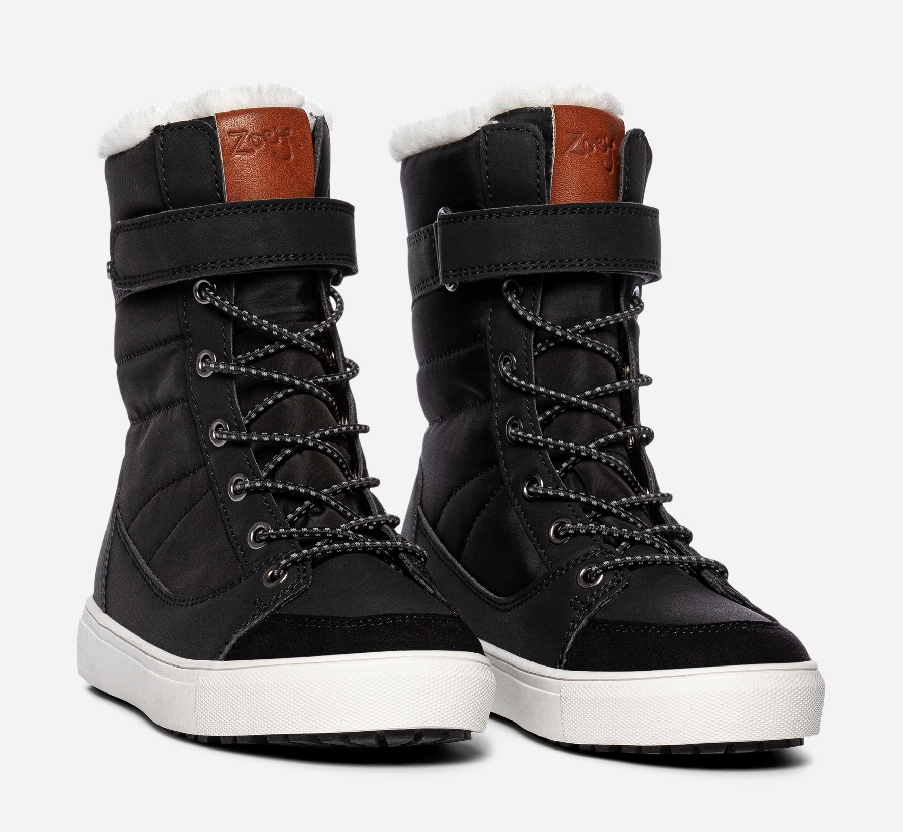 ZOEY, Varmfodrade kängor Svarta