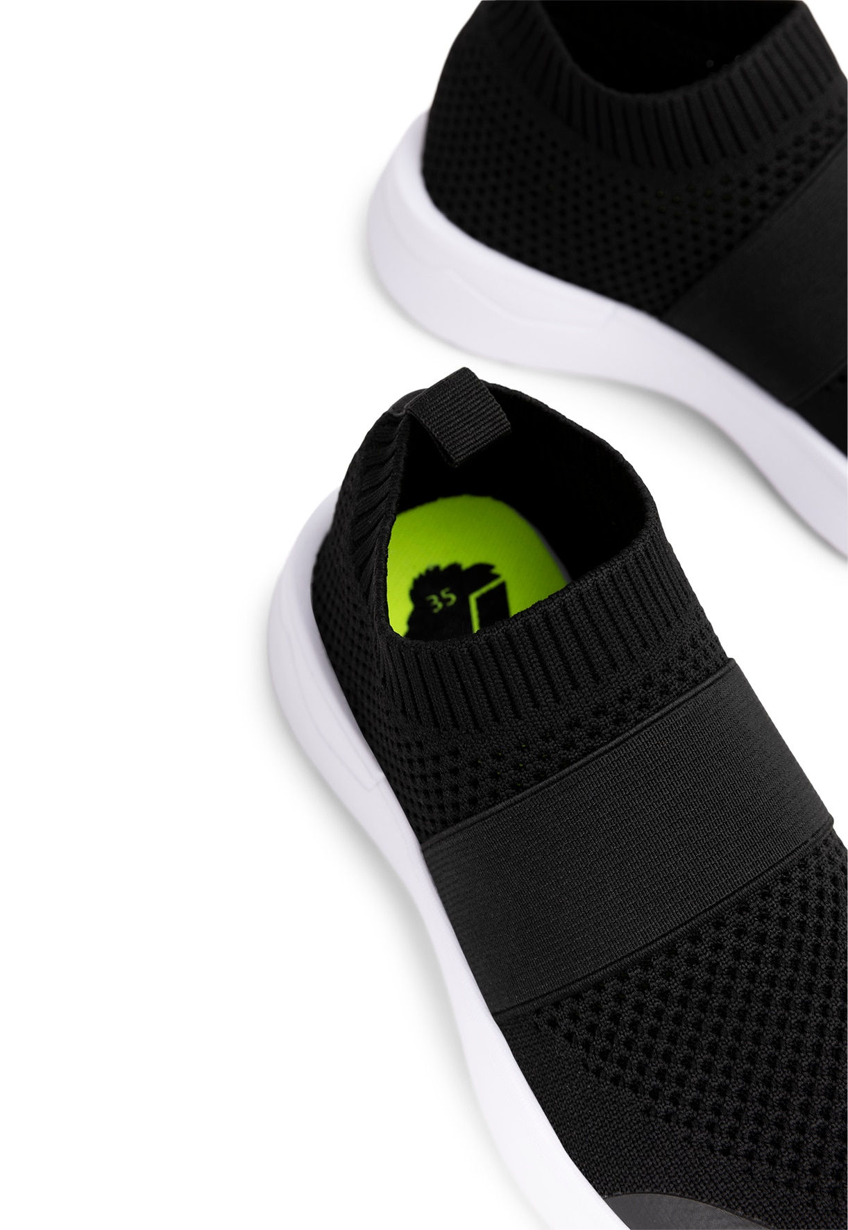 LEJON, Sock sneakers Svarta