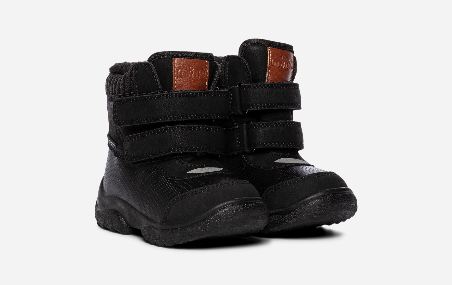 Mino, Varmfodrade kängor waterproof Svarta