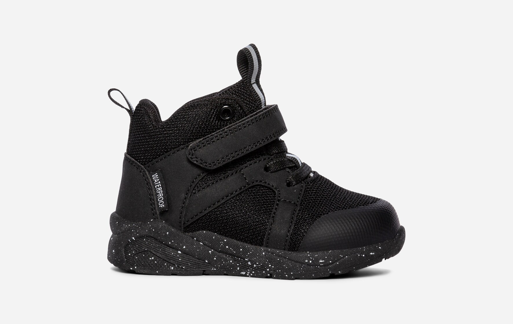 LEJON-TEX, Fleecefodrade höga sneakers waterproof Svarta