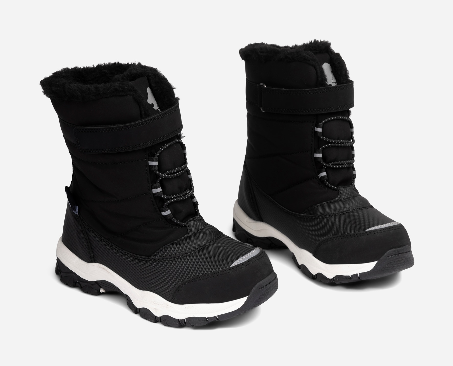 LEJON, Varmfodrade kängor waterproof Svarta