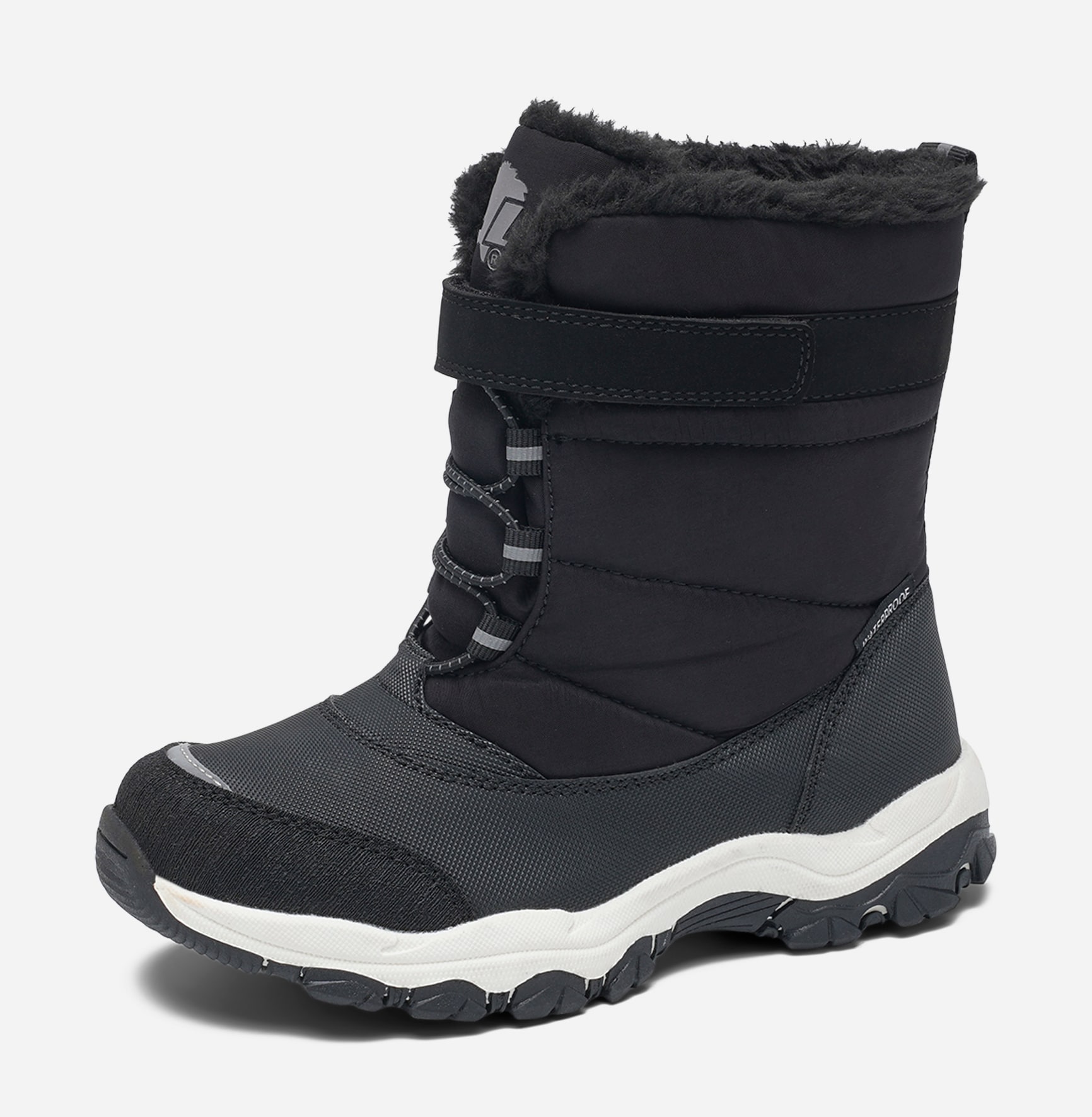 LEJON, Varmfodrade kängor waterproof Svarta