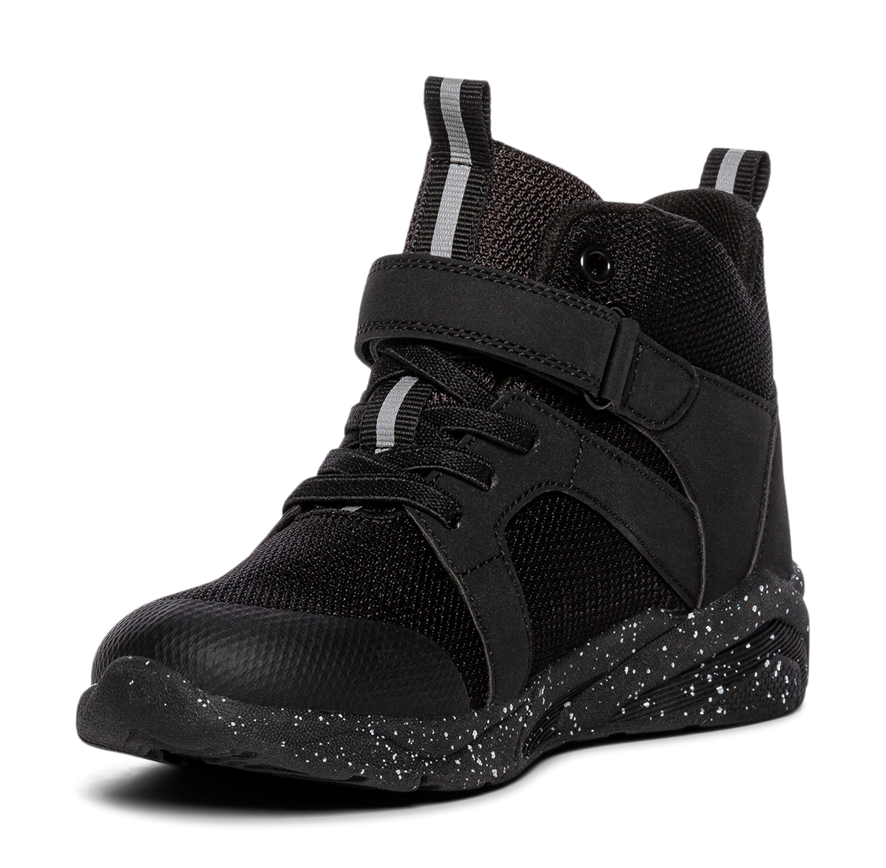 LEJON-TEX, Fleecefodrade höga sneakers waterproof Svarta