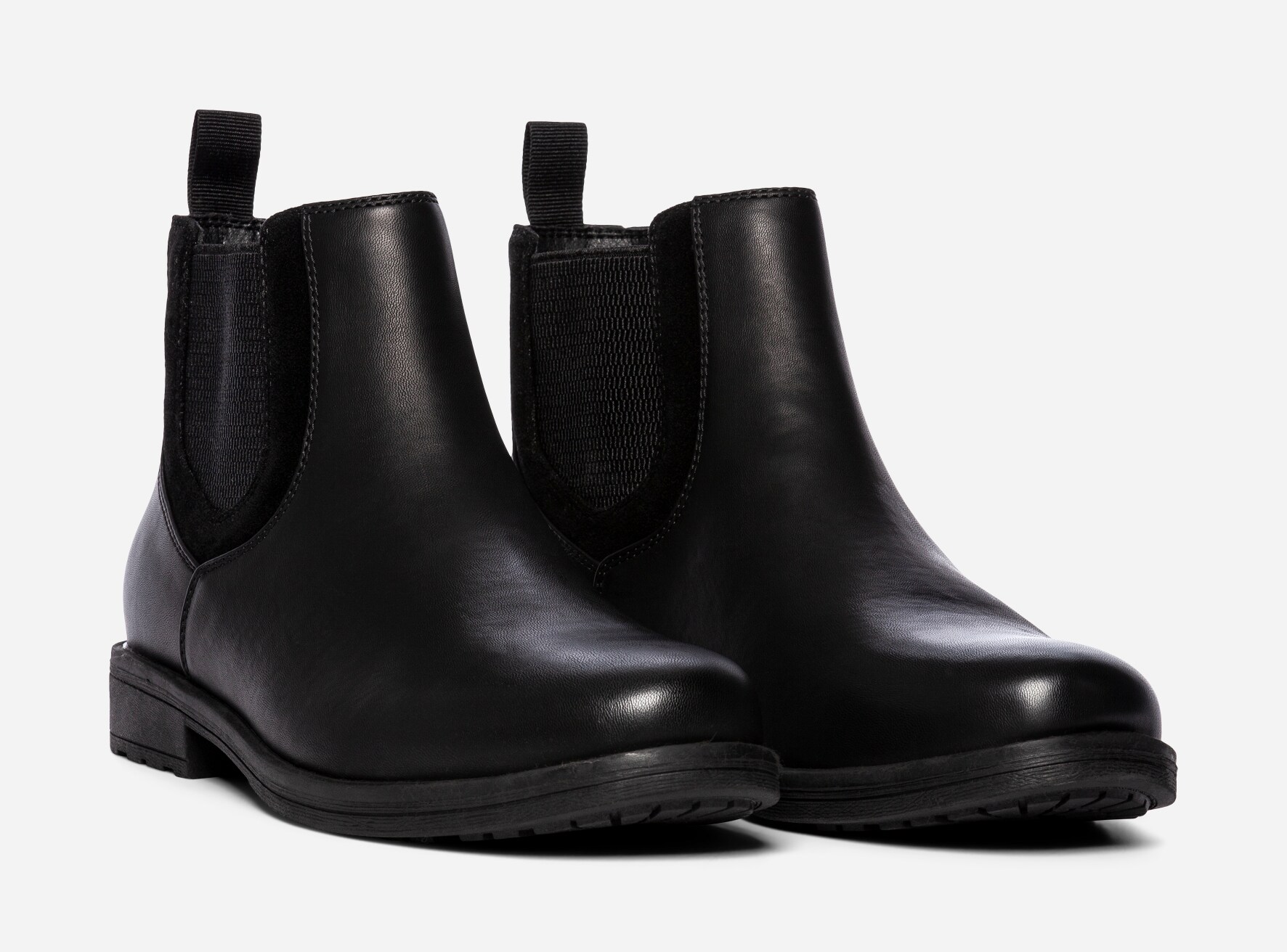 STEPSIDE, Varmfodrade boots Svarta