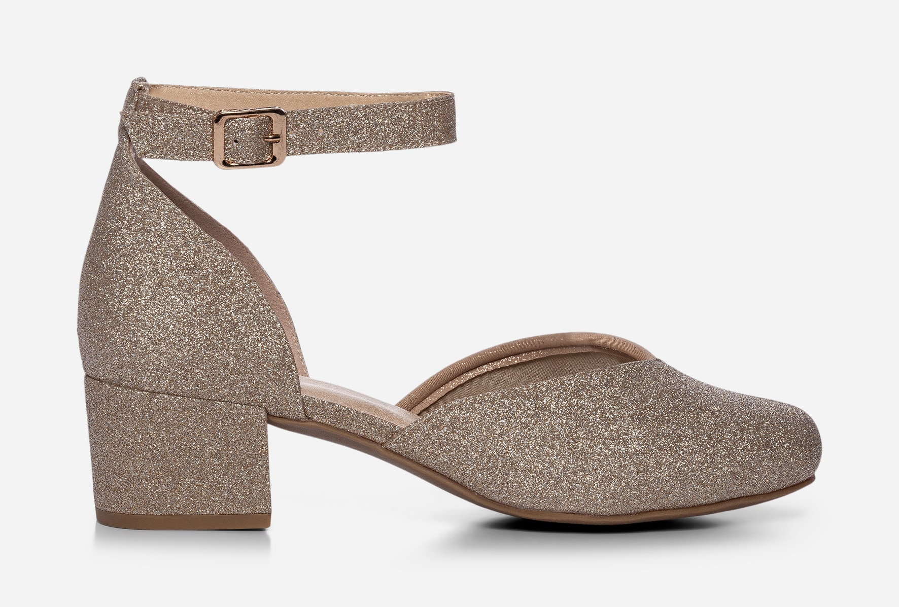ALLEY COMFORT, Pumps Metallfärgade