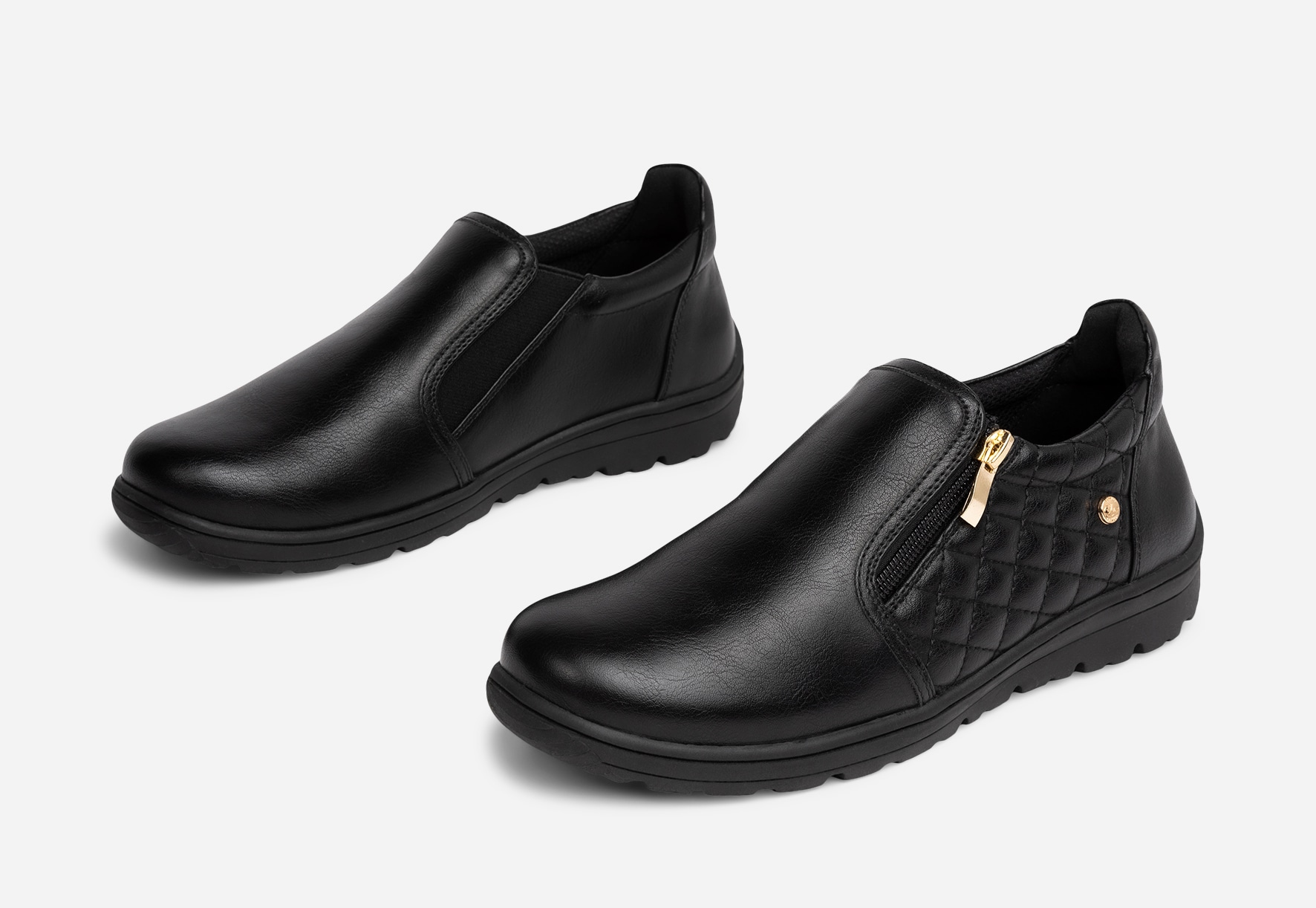 CLOU COMFORT, Promenadskor Svarta