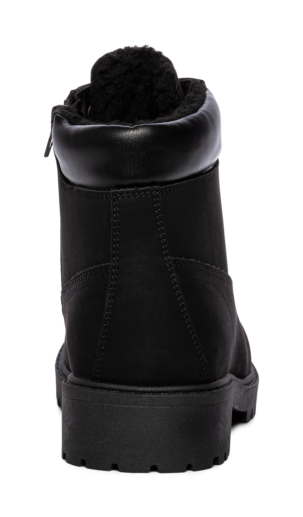 LEJON, Varmfodrade kängor Svarta