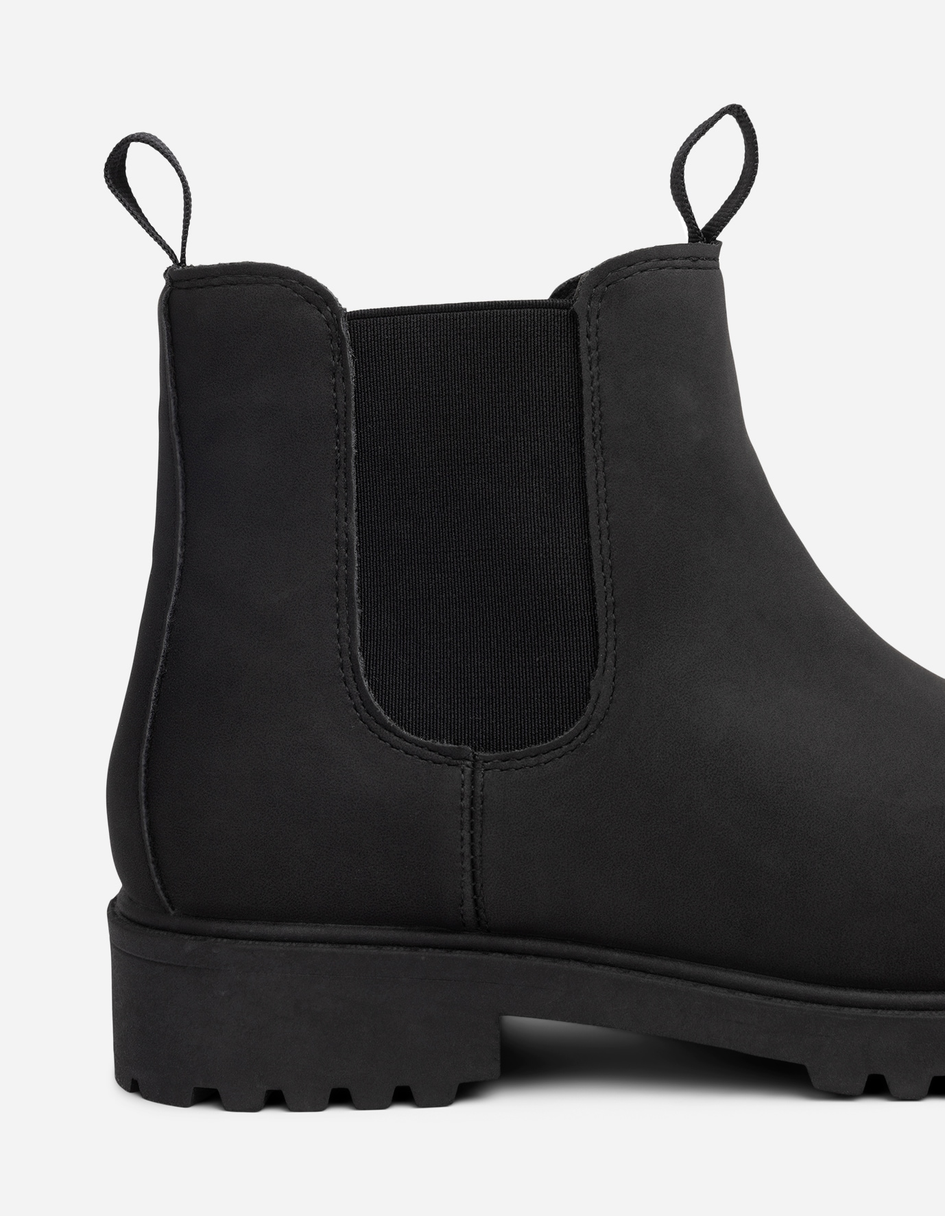 LEJON, Varmfodrade chelseaboots Svarta