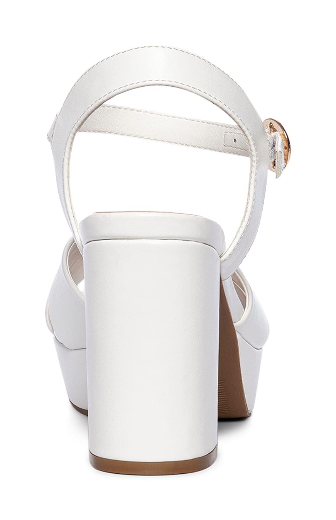 VOX, Sandaletter med platåsula Vita