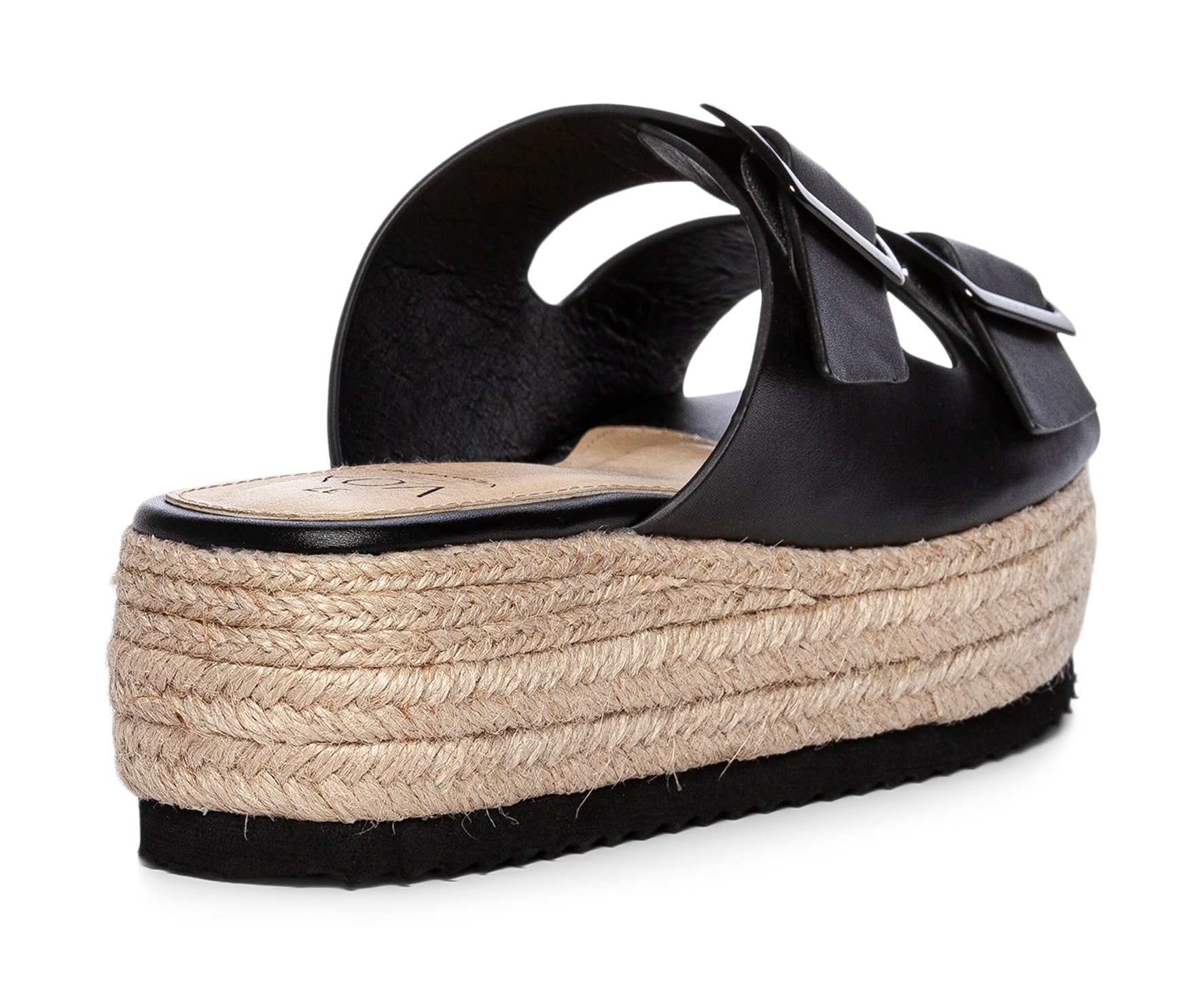 VOX, Sandaler med platåsula Svarta