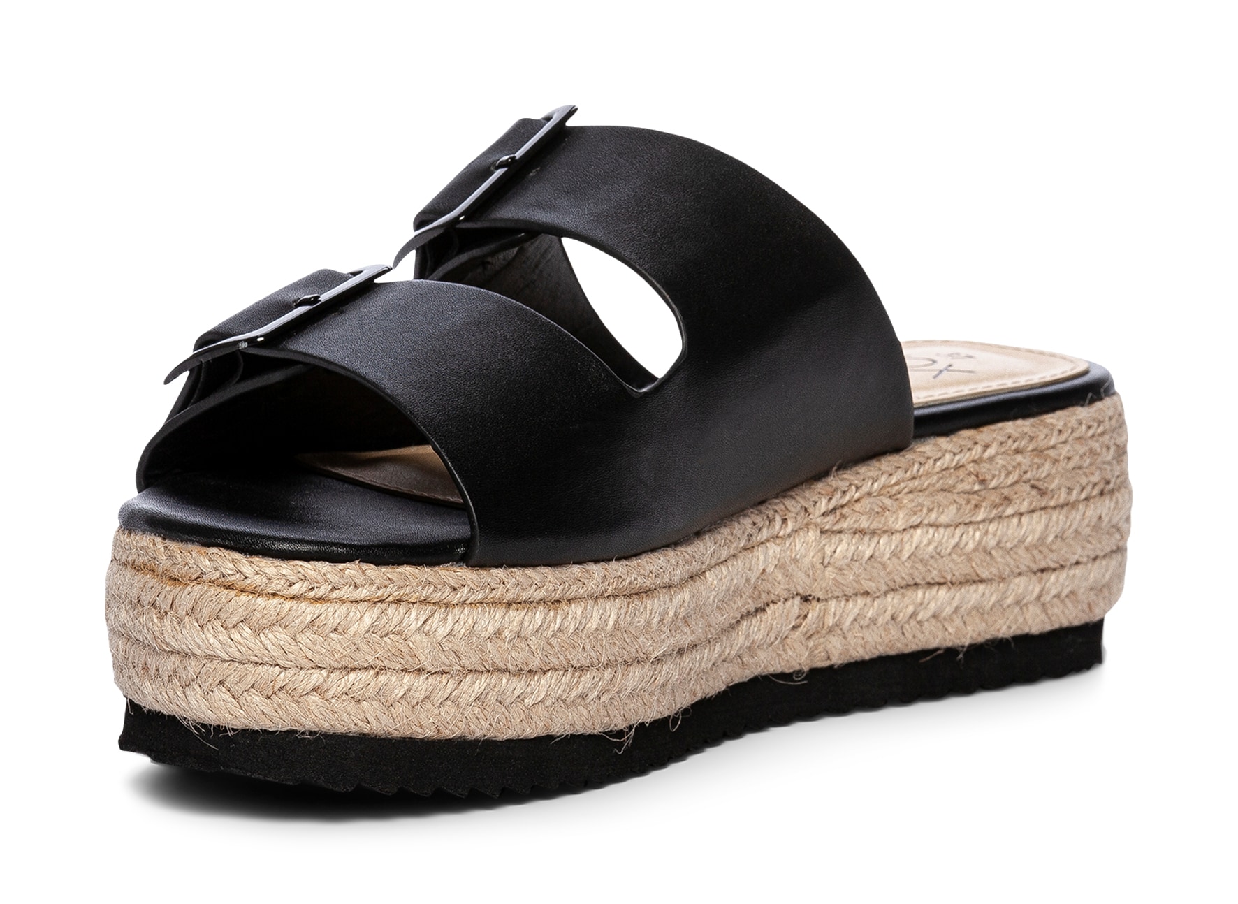 VOX, Sandaler med platåsula Svarta