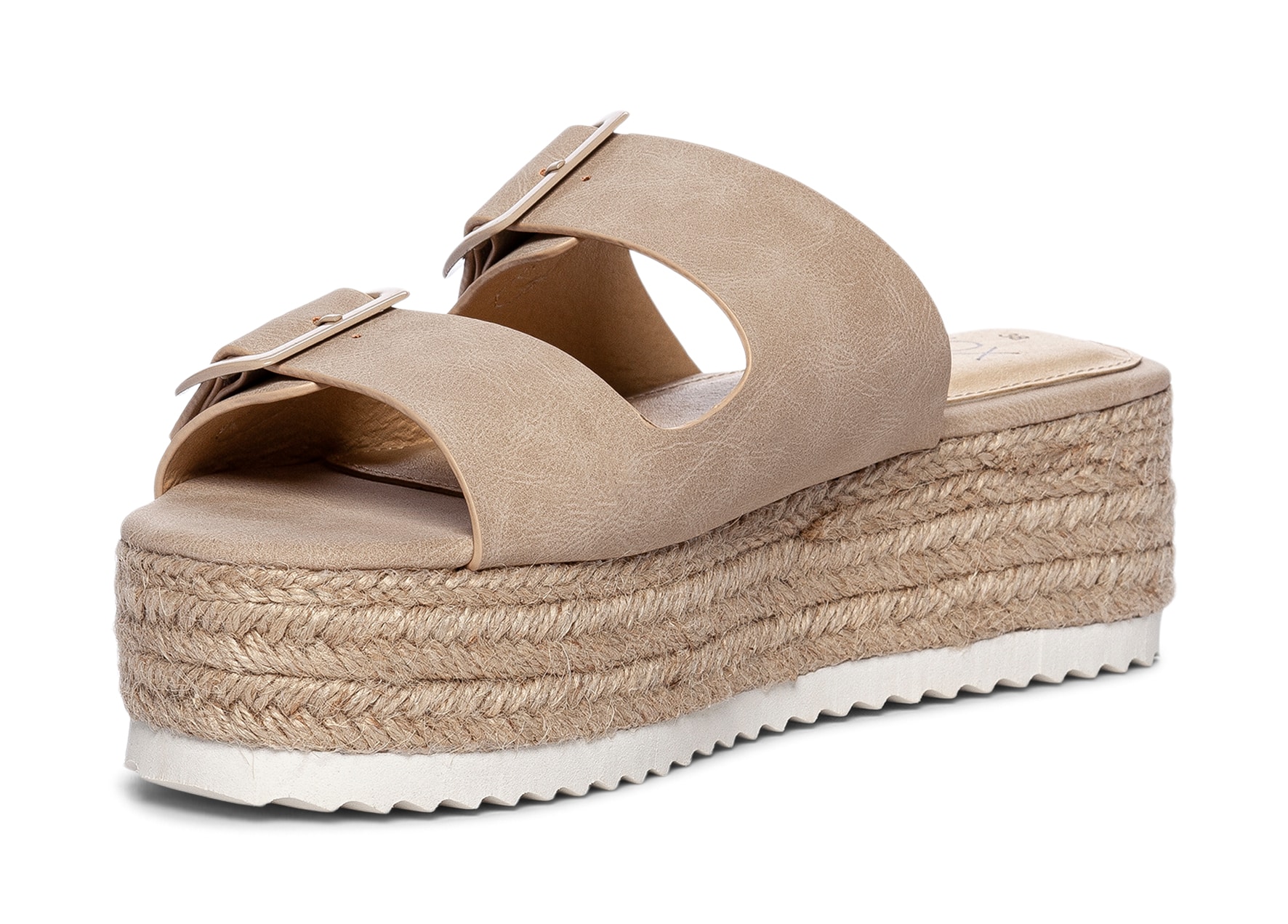 VOX, Sandaler med platåsula Beigea