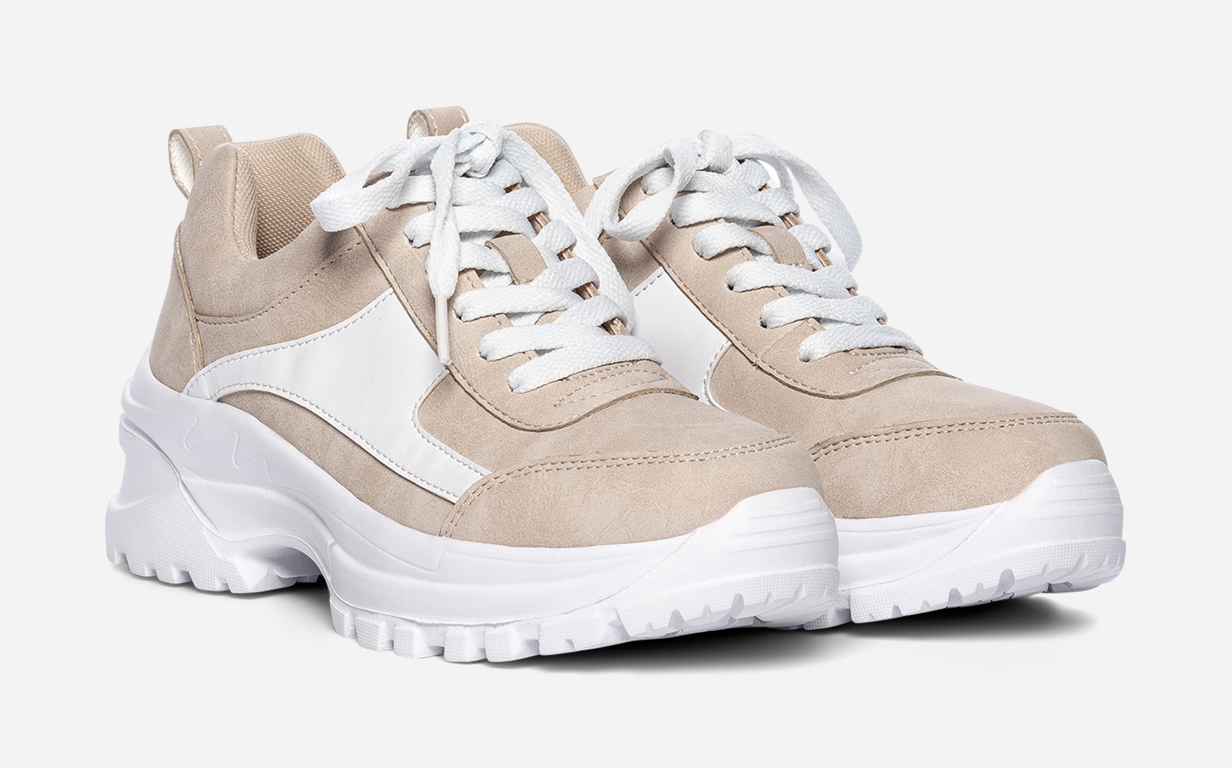 ZOEY, Sneakers Beigea