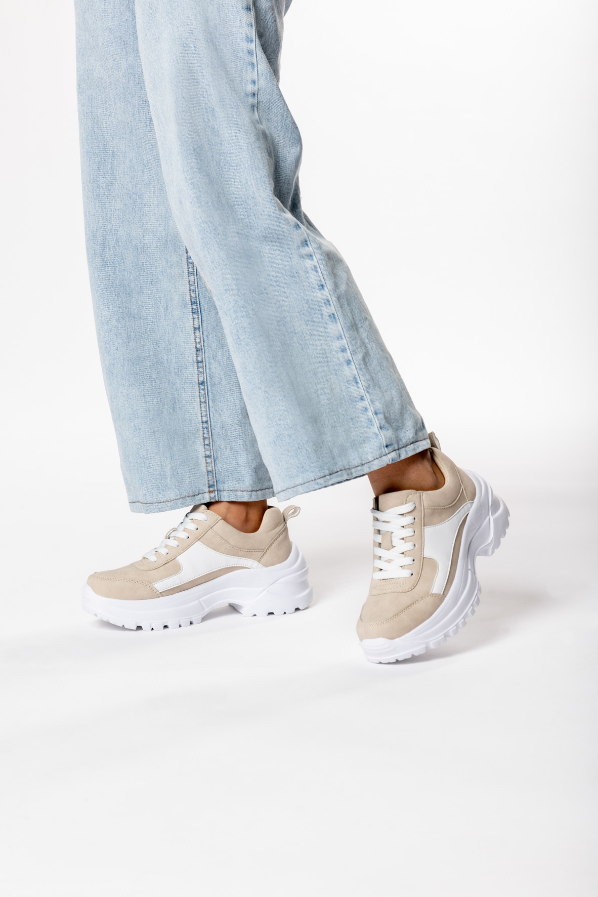 ZOEY, Sneakers Beigea