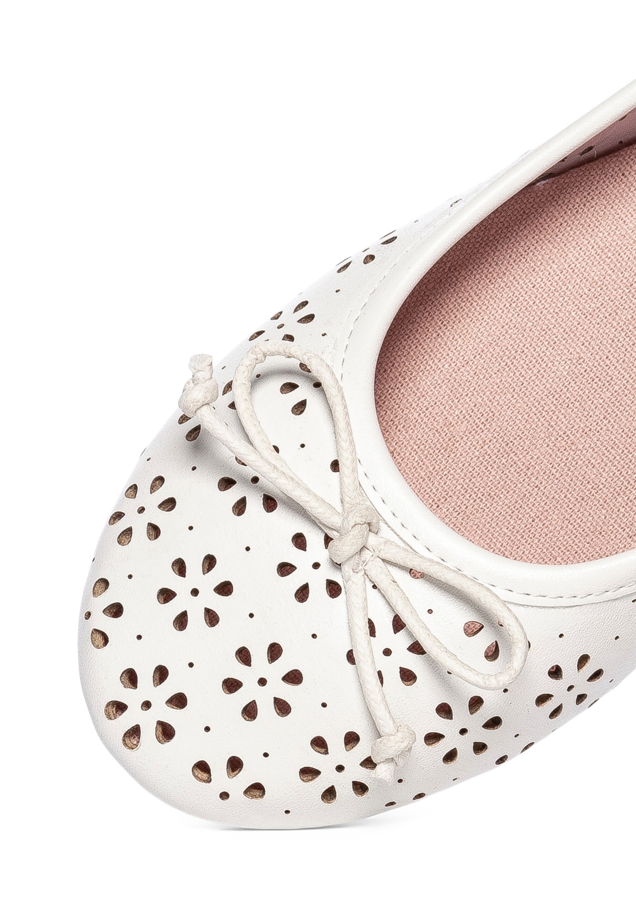 ZOEY, Ballerinaskor Vita