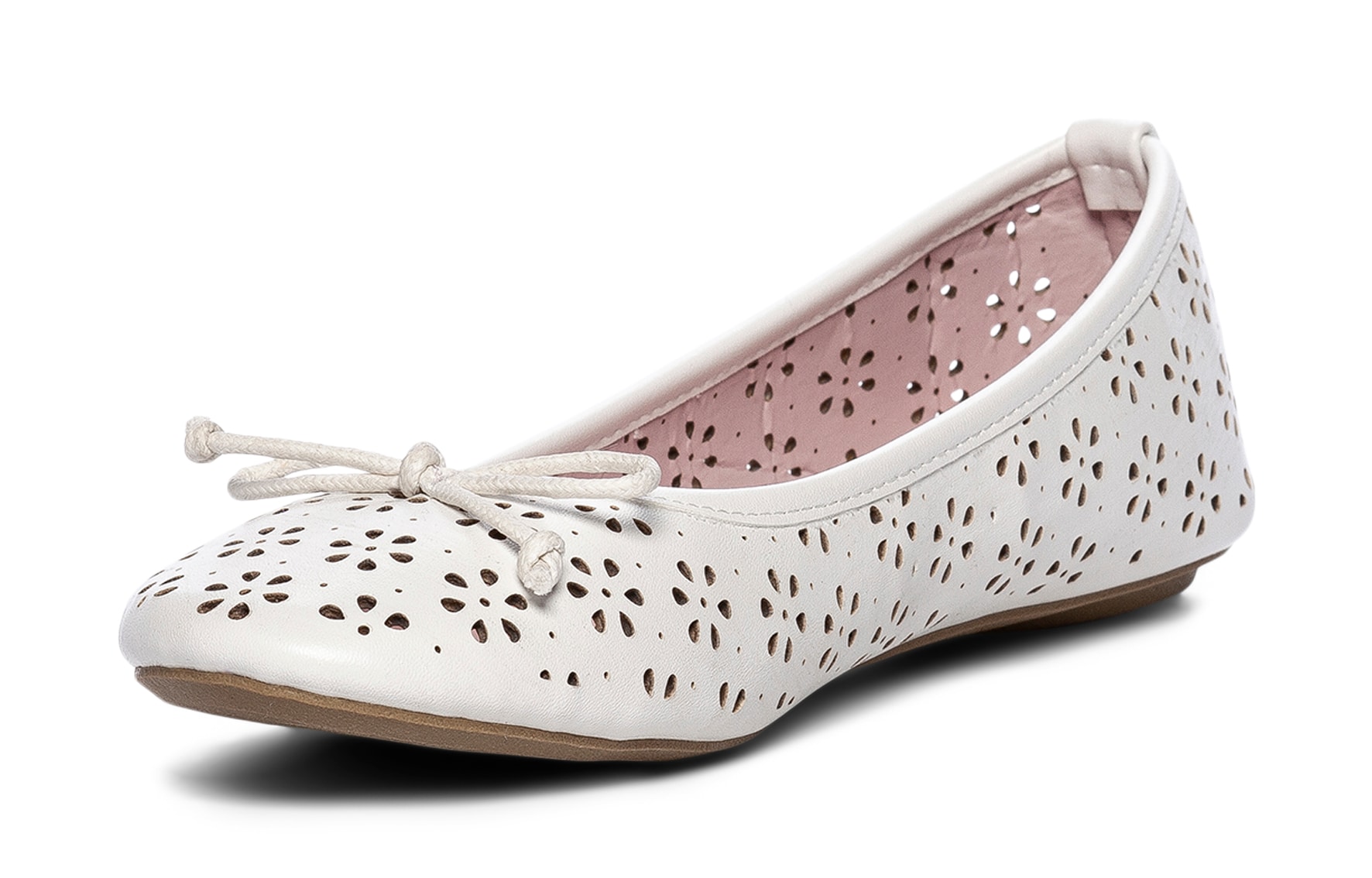 ZOEY, Ballerinaskor Vita