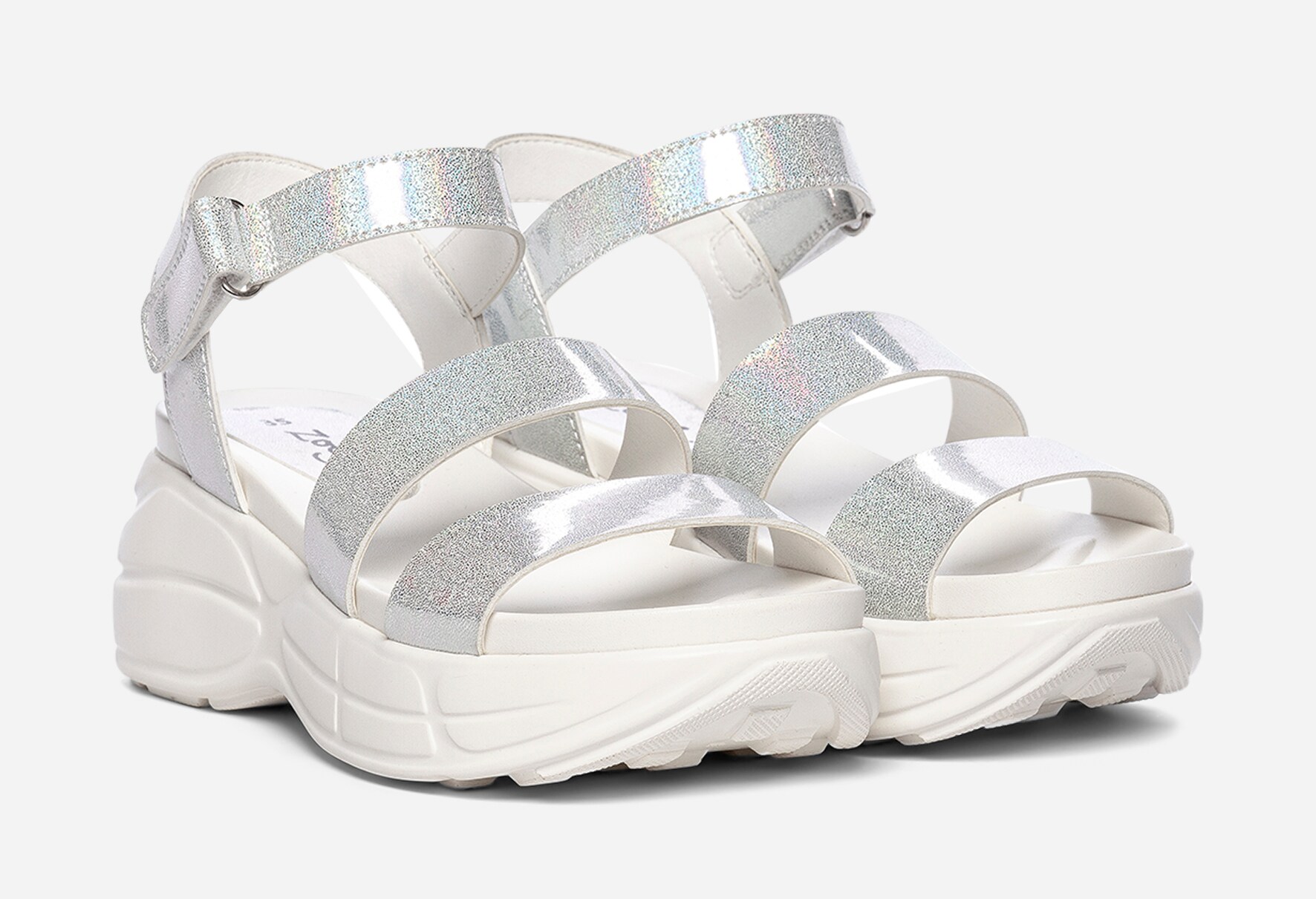 ZOEY, Sandaletter Metallfärgade