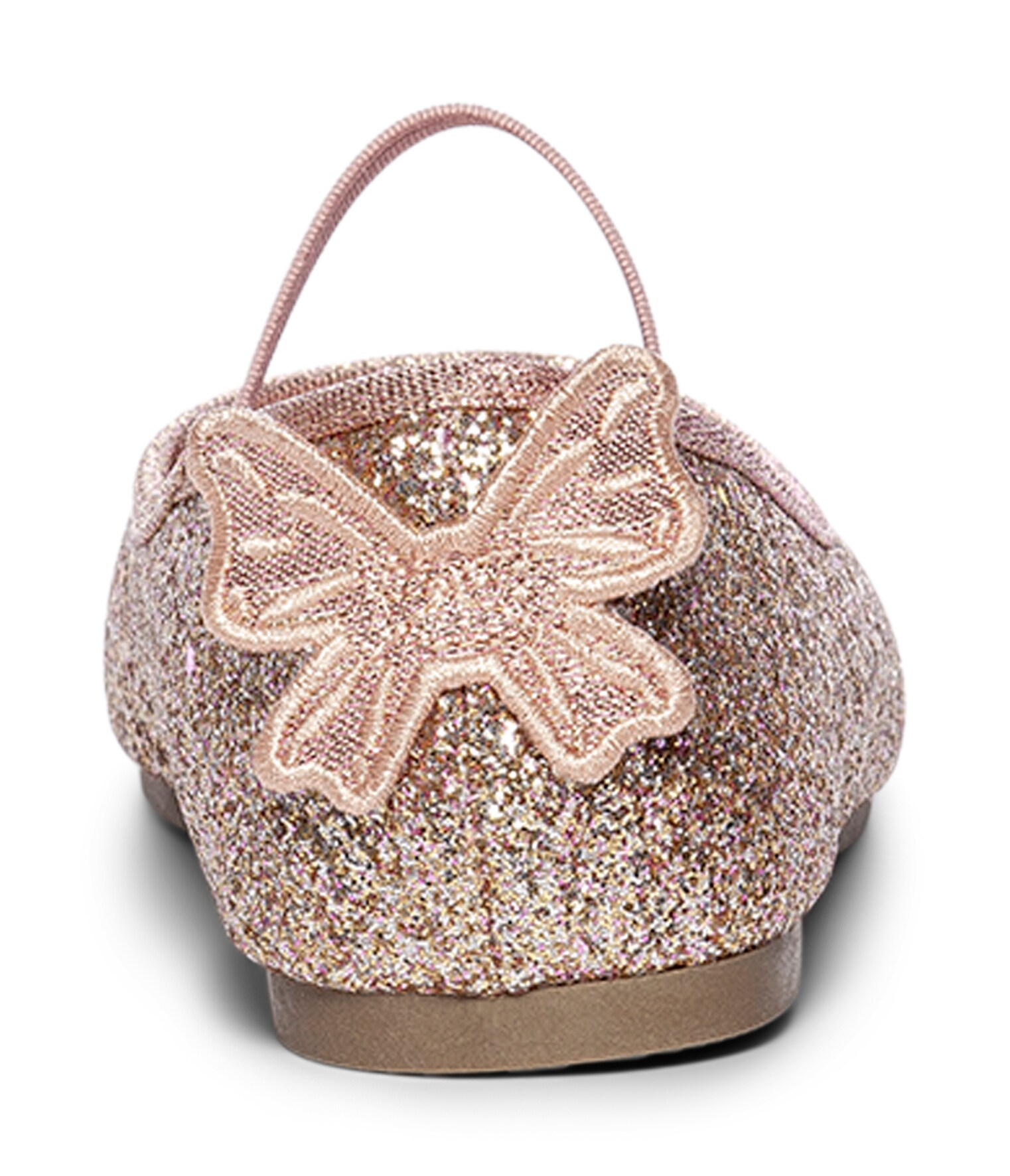 ZOEY, Ballerinaskor Metallfärgade