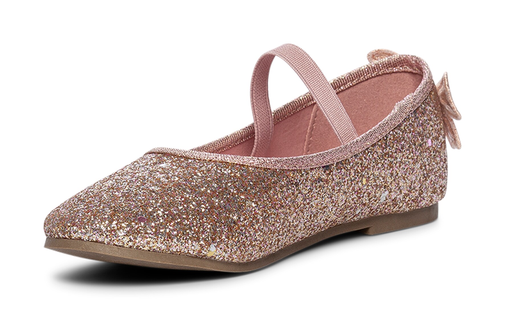 ZOEY, Ballerinaskor Metallfärgade