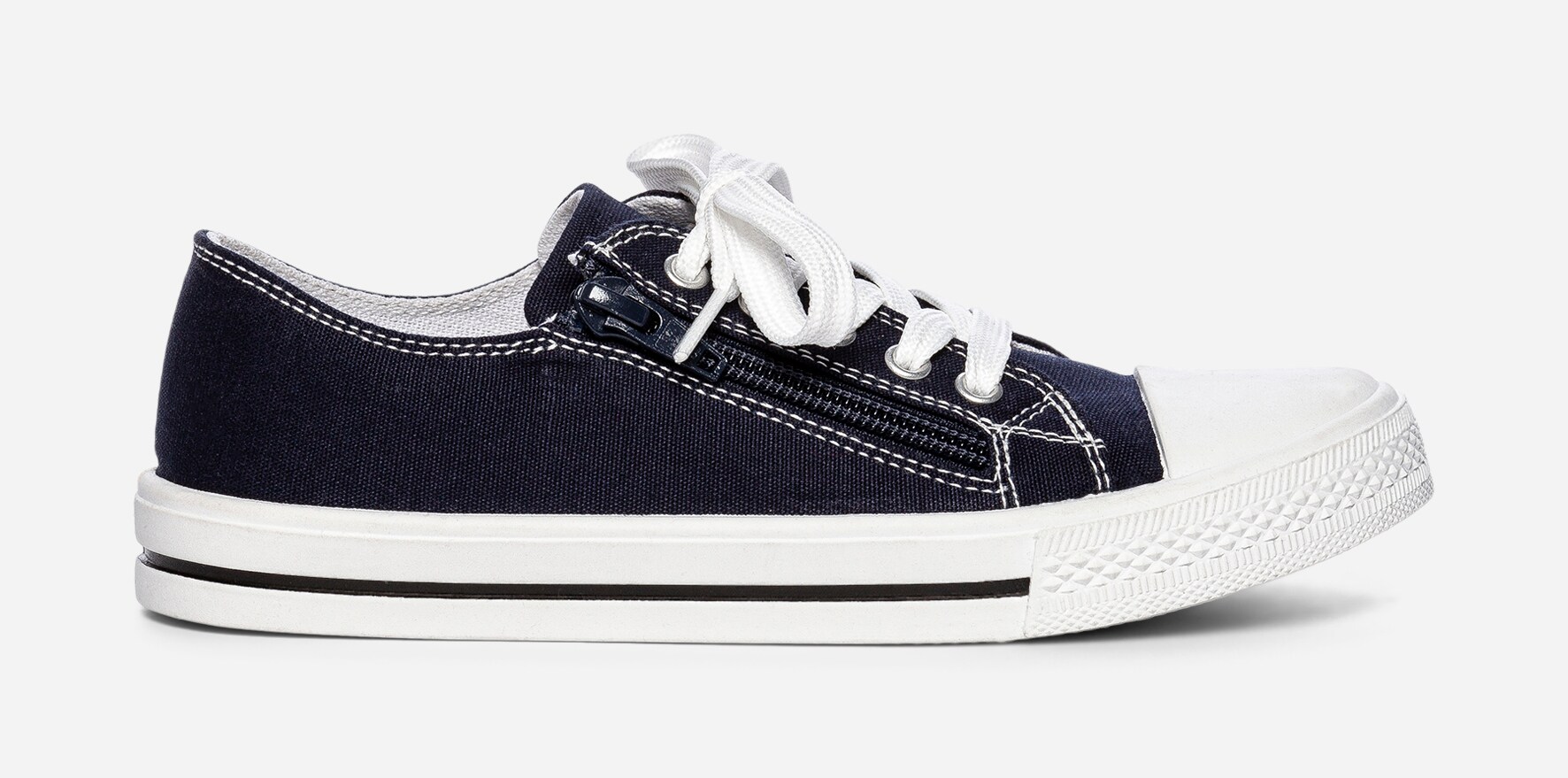 LEJON, Tygskor Blåa