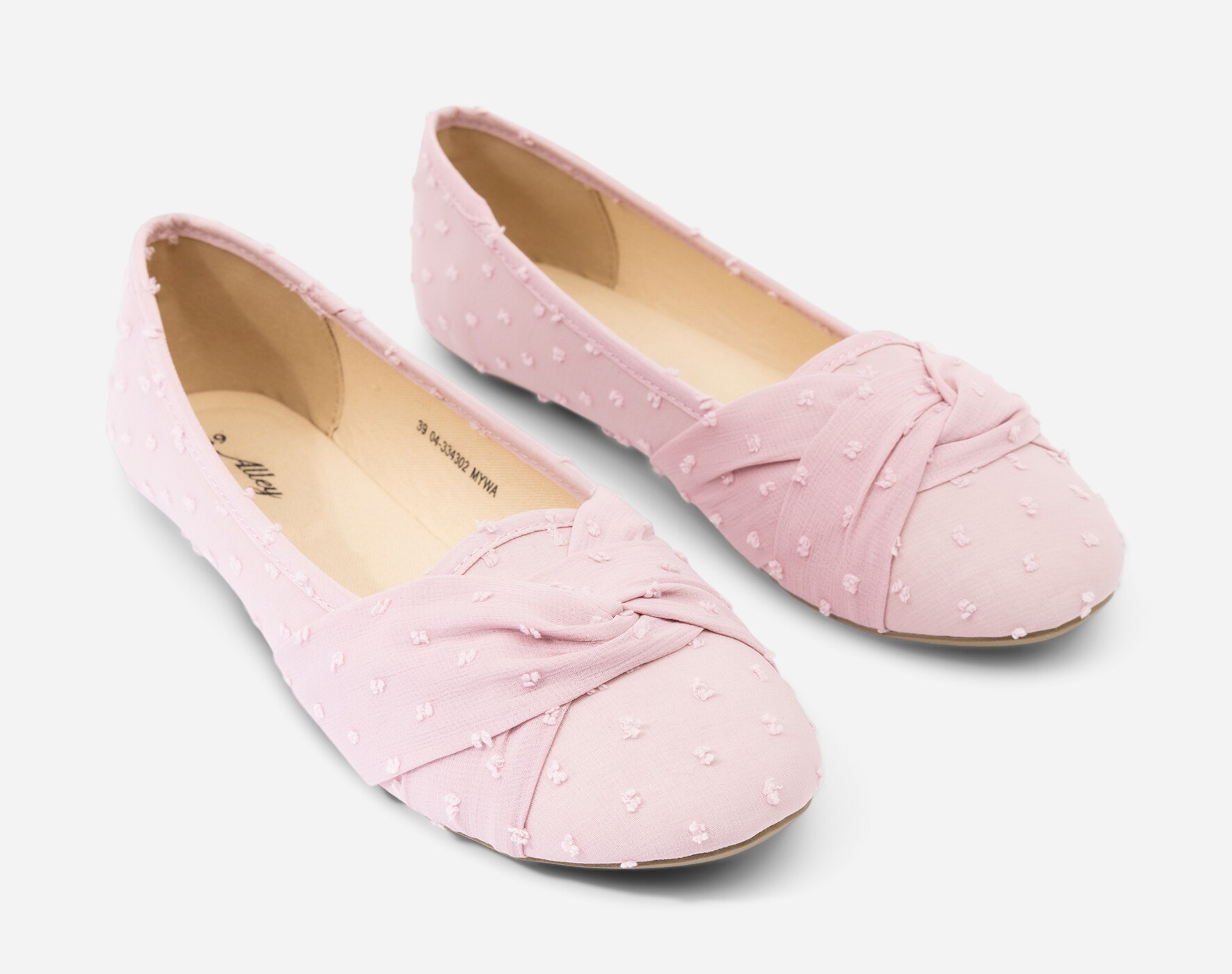 ALLEY, Ballerinaskor Rosa