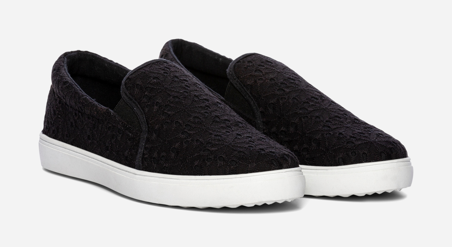 ALLEY, Tygskor Svarta