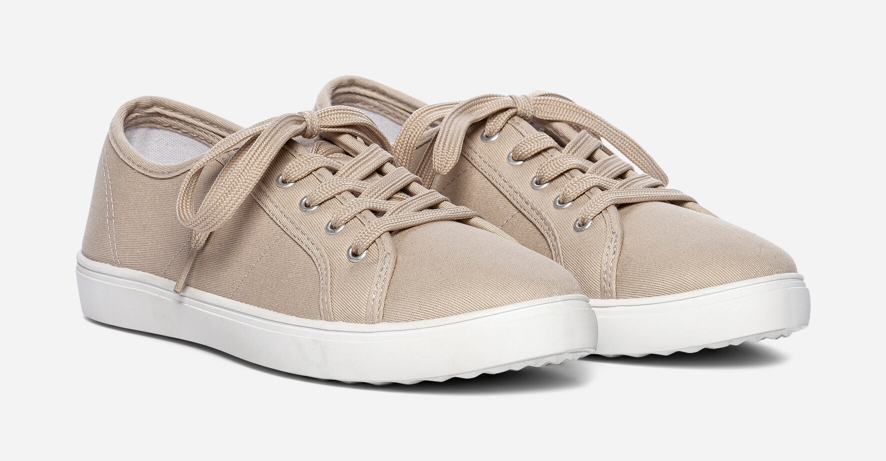 ALLEY, Tygskor Beigea