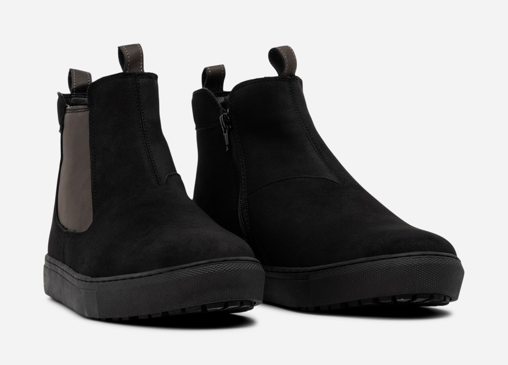 STEPSIDE, Varmfodrade boots Svarta