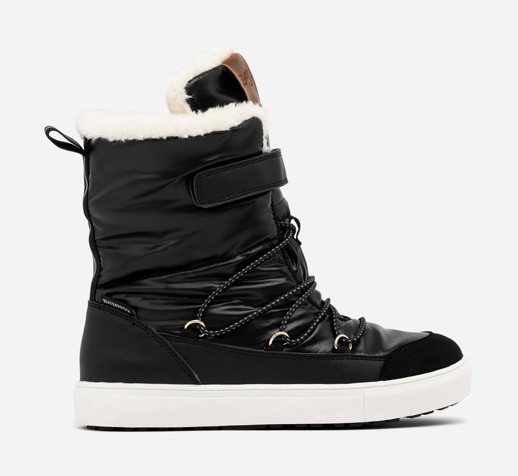 ZOEY, Varmfodrade kängor waterproof Svarta