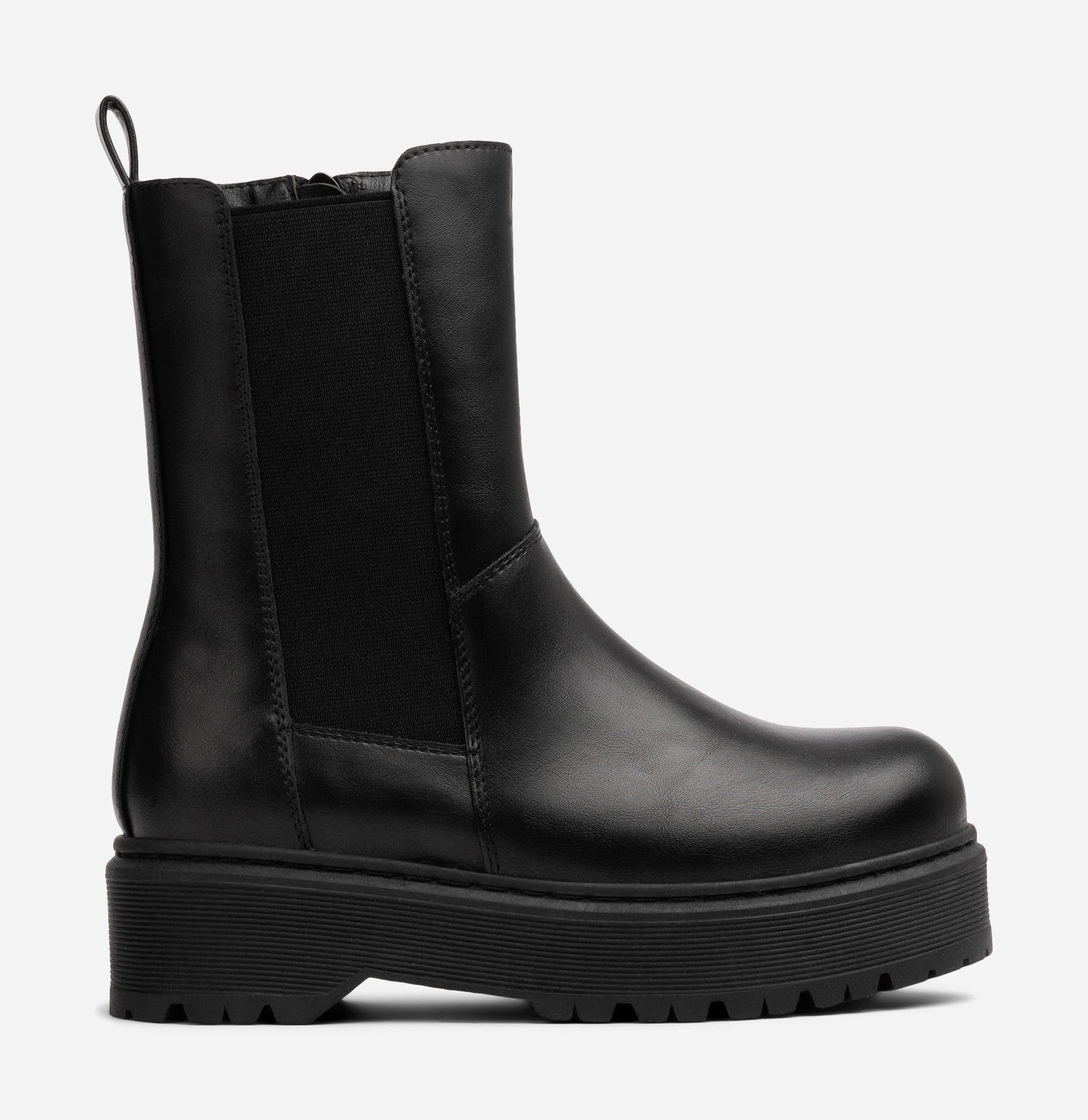 ZOEY, Varmfodrade chelseaboots Svarta