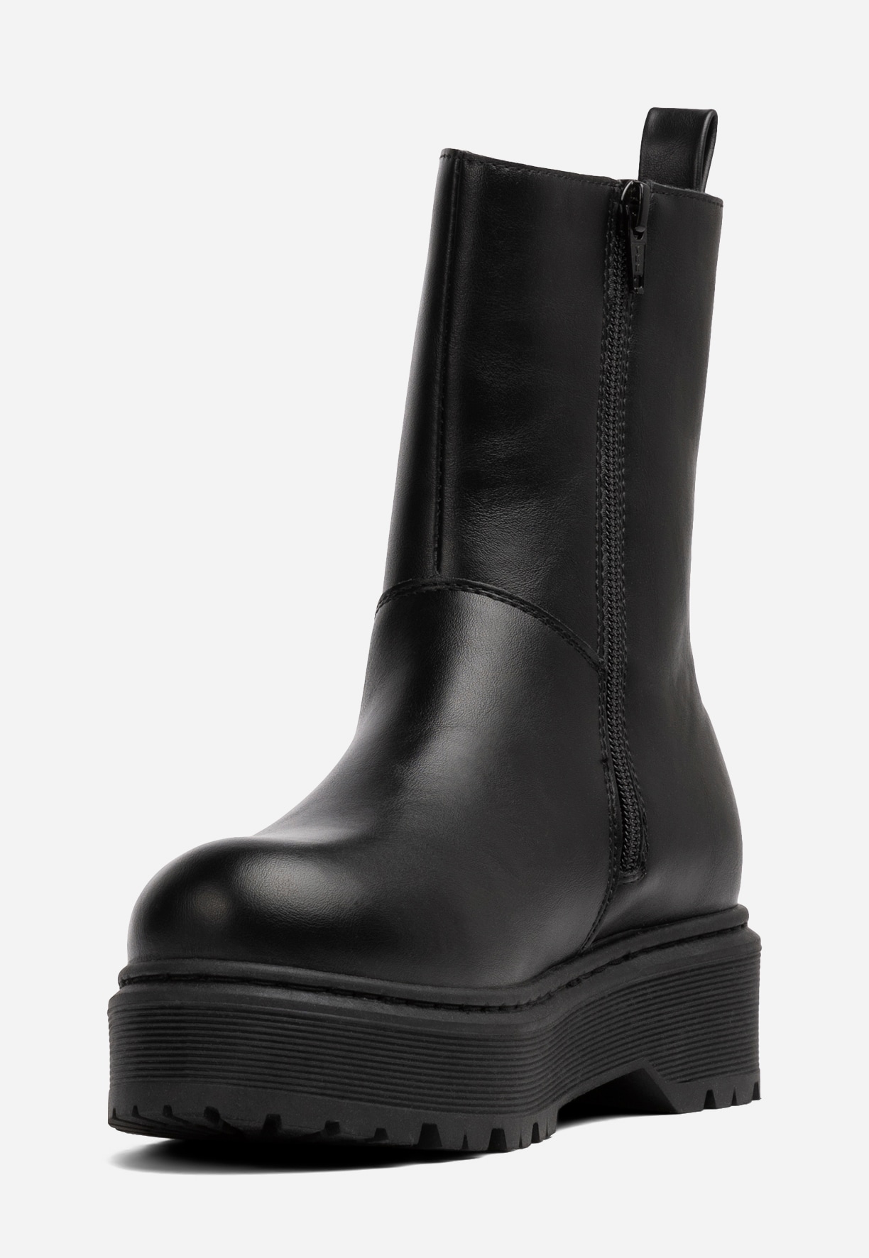 ZOEY, Varmfodrade chelseaboots Svarta