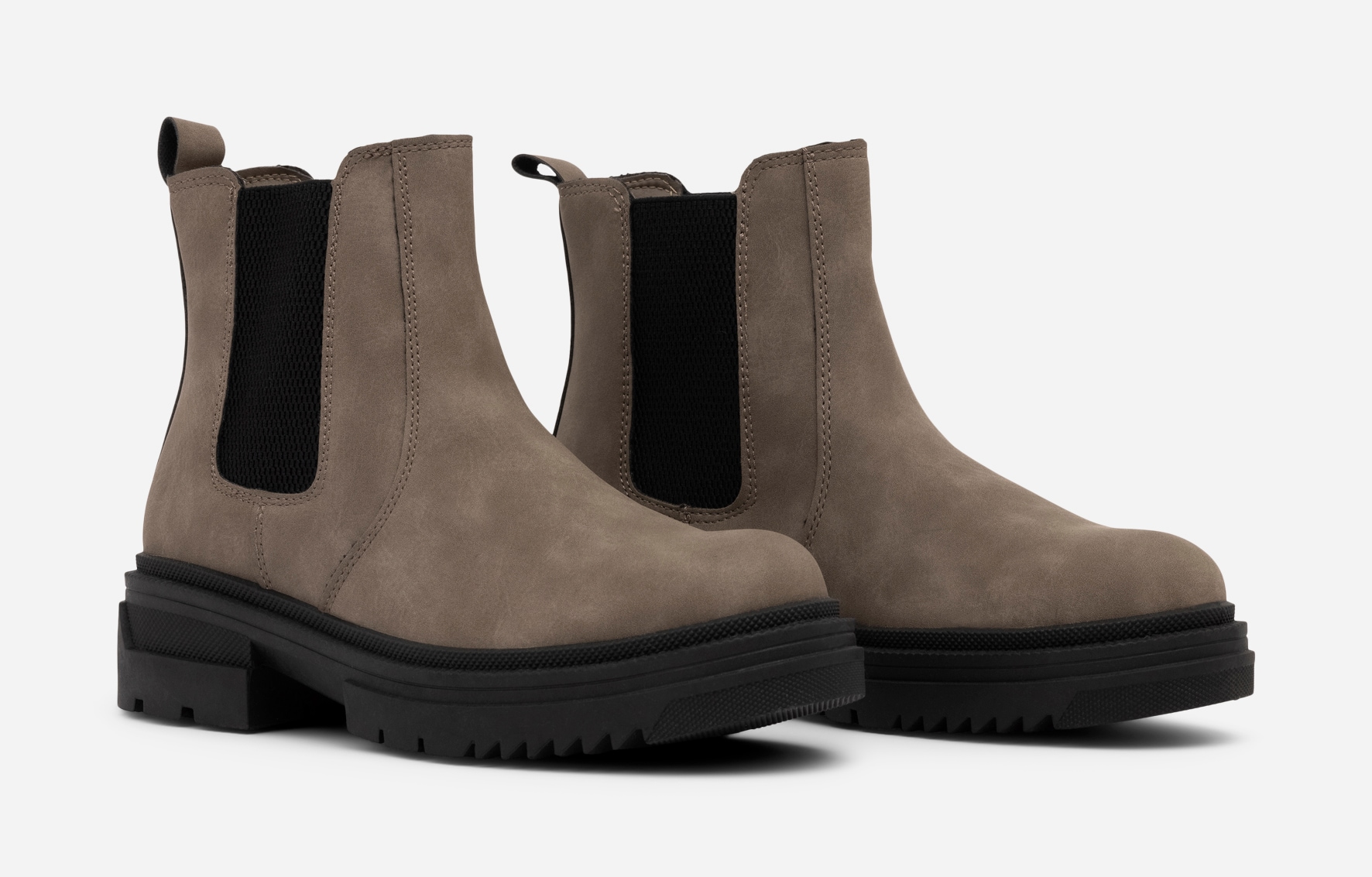ALLEY, Varmfodrade boots Beigea