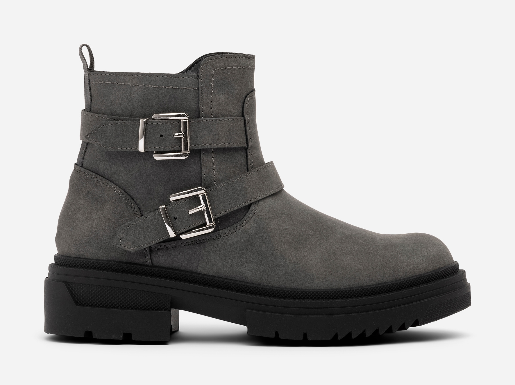 ALLEY, Varmfodrade boots Gråa