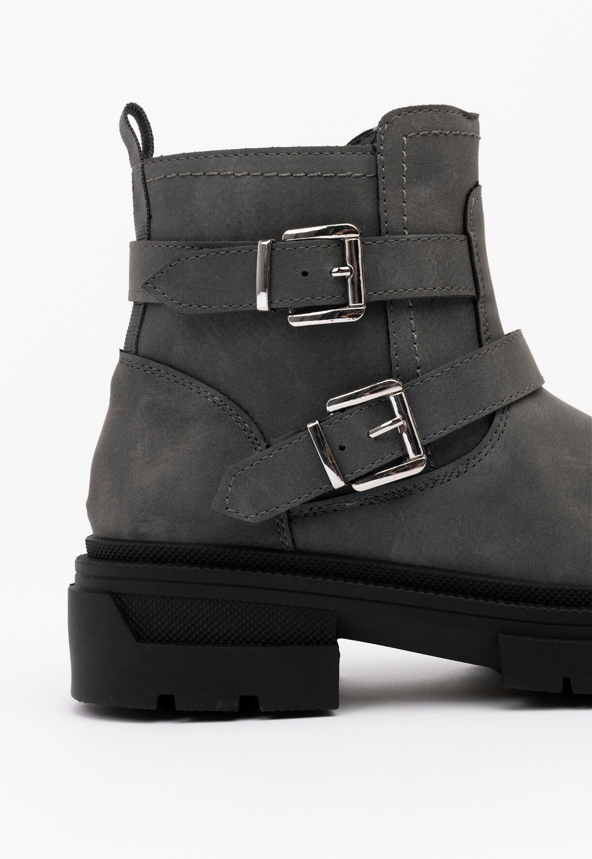 ALLEY, Varmfodrade boots Gråa